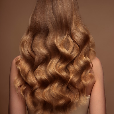 Wavy Golden Hair